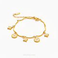 Lumière Bracelet Chain-Seller- 18K Gold Plated Anti-Tarnish Minimalistic Demifine Jewelry by Chrystic Jewels