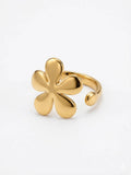 Daisy Petal Statement Ring