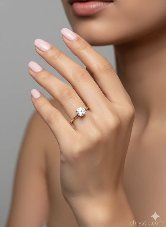 The Stella Solitaire Ring