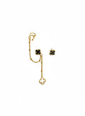 The Midnight Ear Cuff-Seller- 18K Gold Plated Anti-Tarnish Minimalistic Demifine Jewelry by Chrystic Jewels