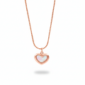 Rose Gold Heart Necklace