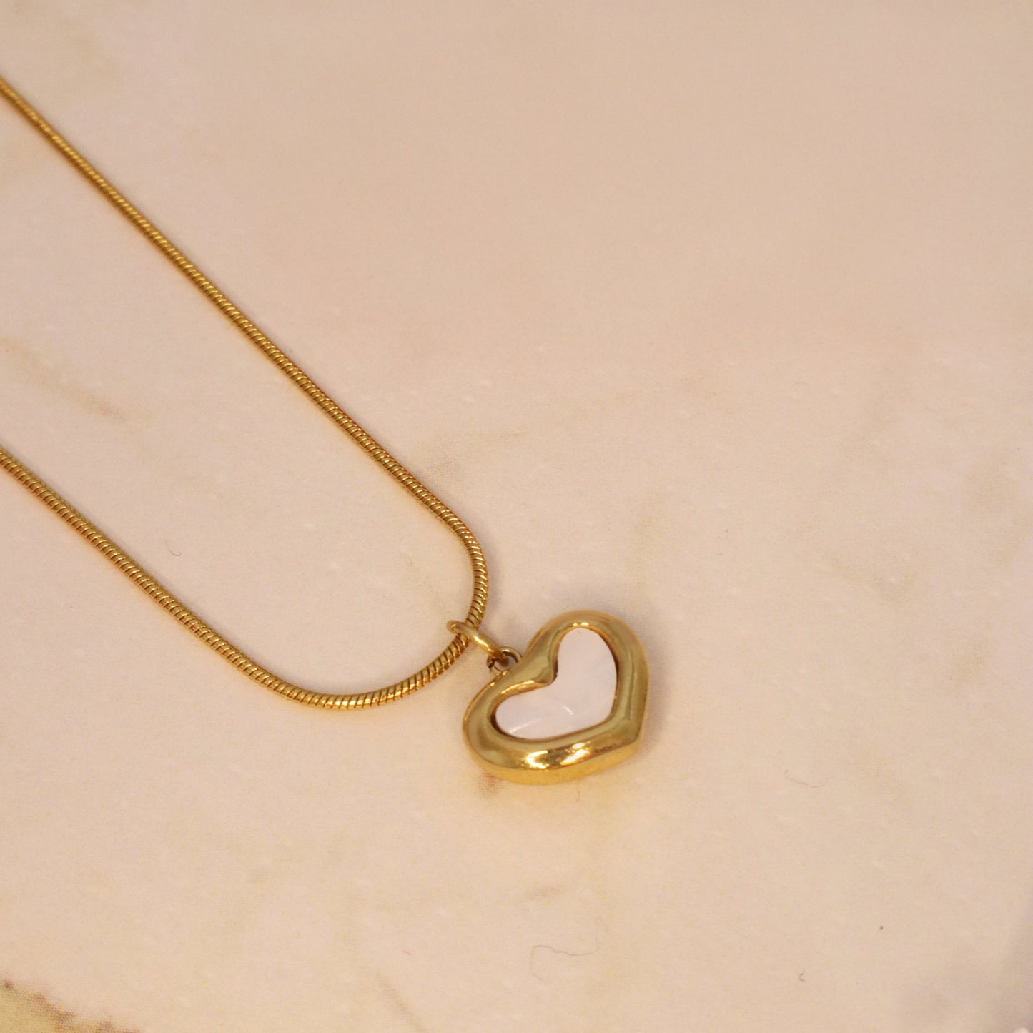 Gold Heart Necklace
