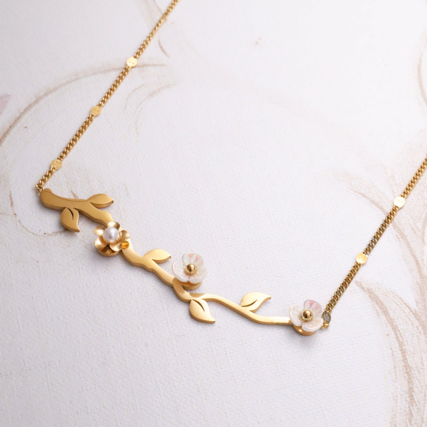 Floral Vine Necklace