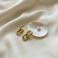 Interlock Link Earrings