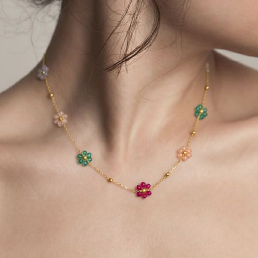 Candy Daisy Necklace Chain