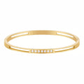 The Aurelia Slit Bangle Bracelet
