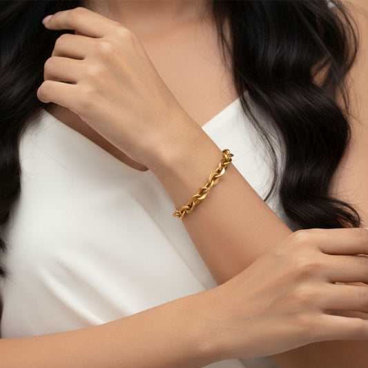 The Caviar Chain Bracelet