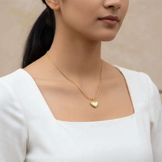 Gold Heart Necklace