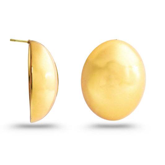 Golden Halo Statement Earrings