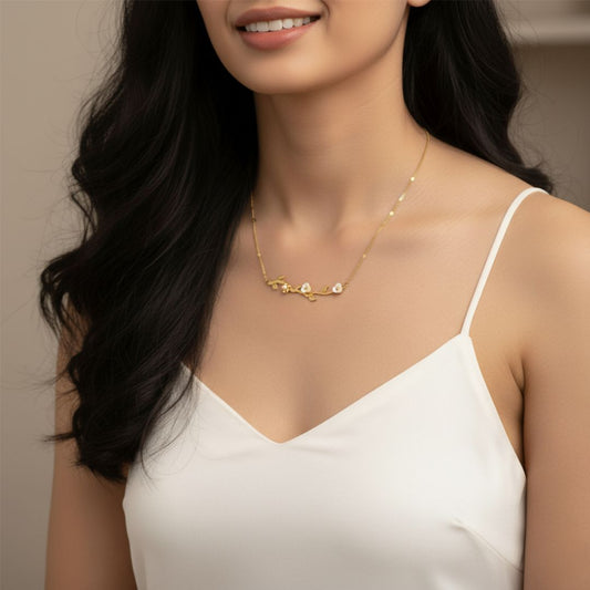 Floral Vine Necklace