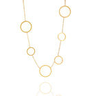 Ring Necklace-Seller- 18K Gold Plated Anti-Tarnish Minimalistic Demifine Jewelry by Chrystic Jewels