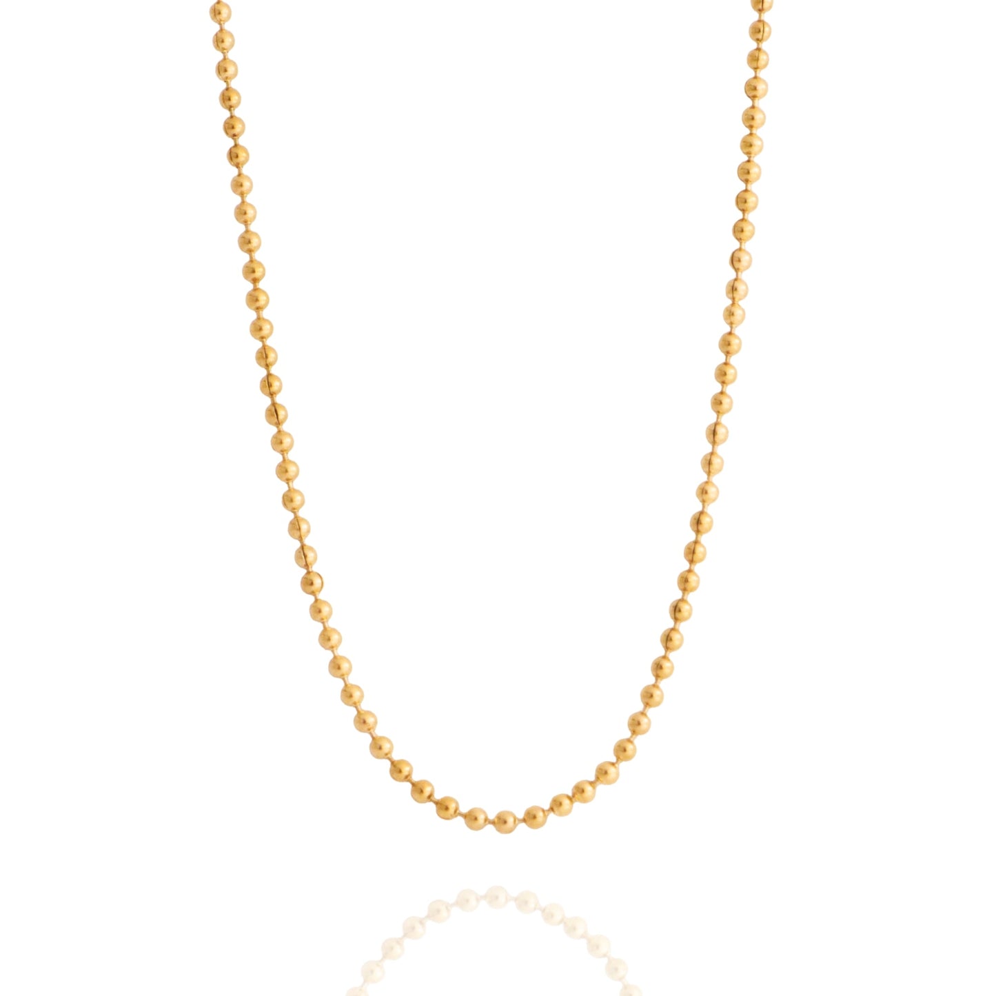 The Classic Gold Bead Chain