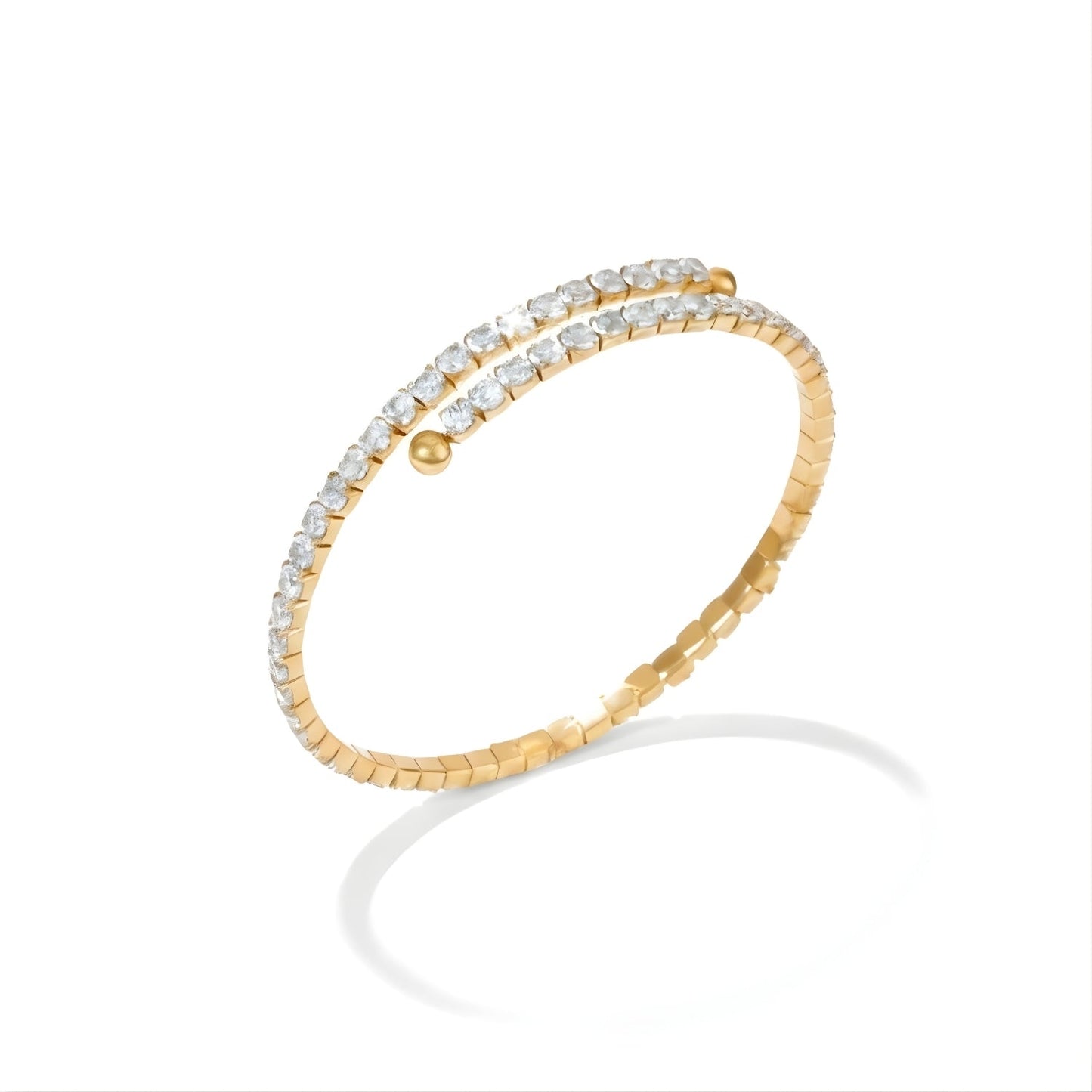 Twilight Sparkling Tennis Cuff Bracelet