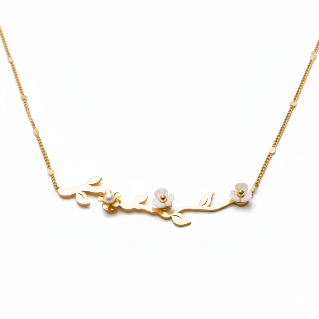 Floral Vine Necklace