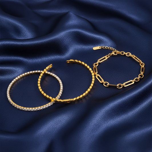 Emery Trio Bracelet Stack