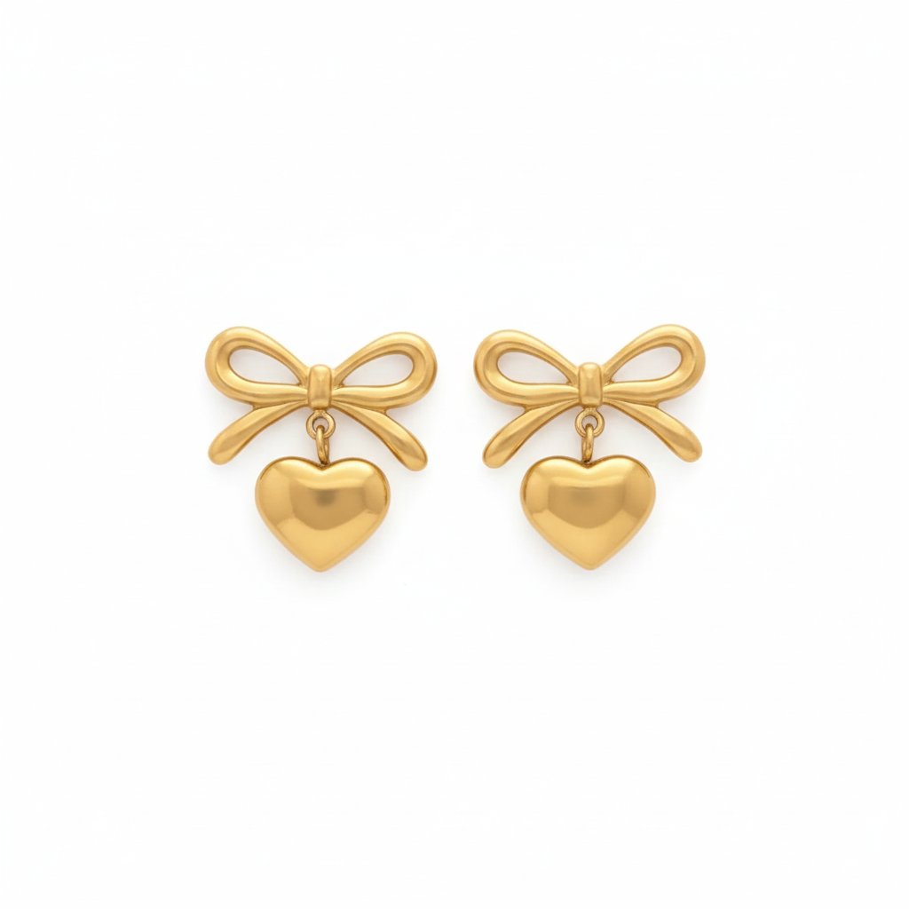 Bowtied Love Earrings