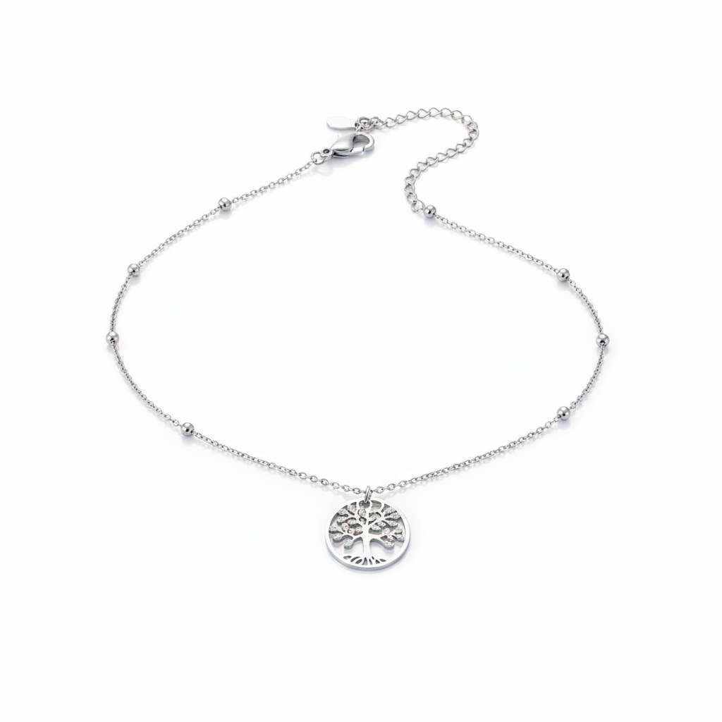 Tree Soul Silver Necklace