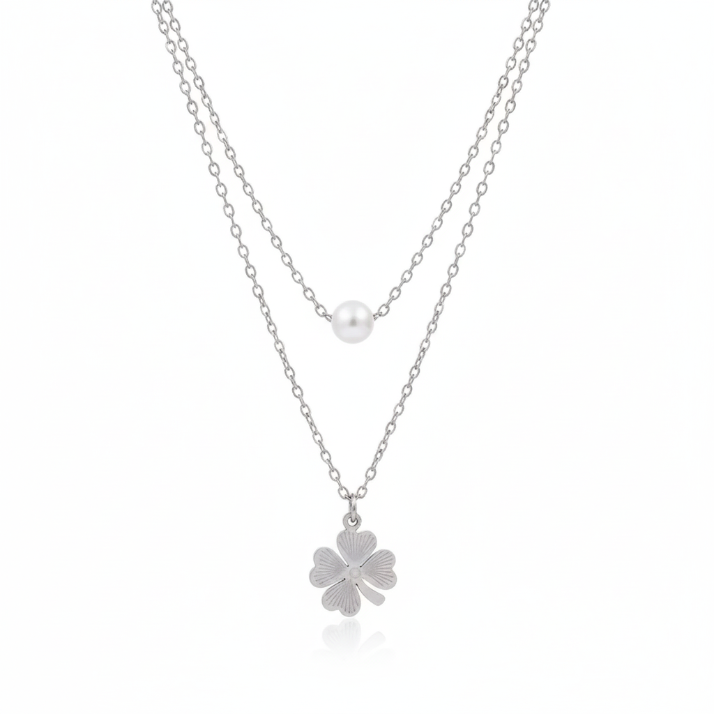 Bloom & Pearl Layered Necklace