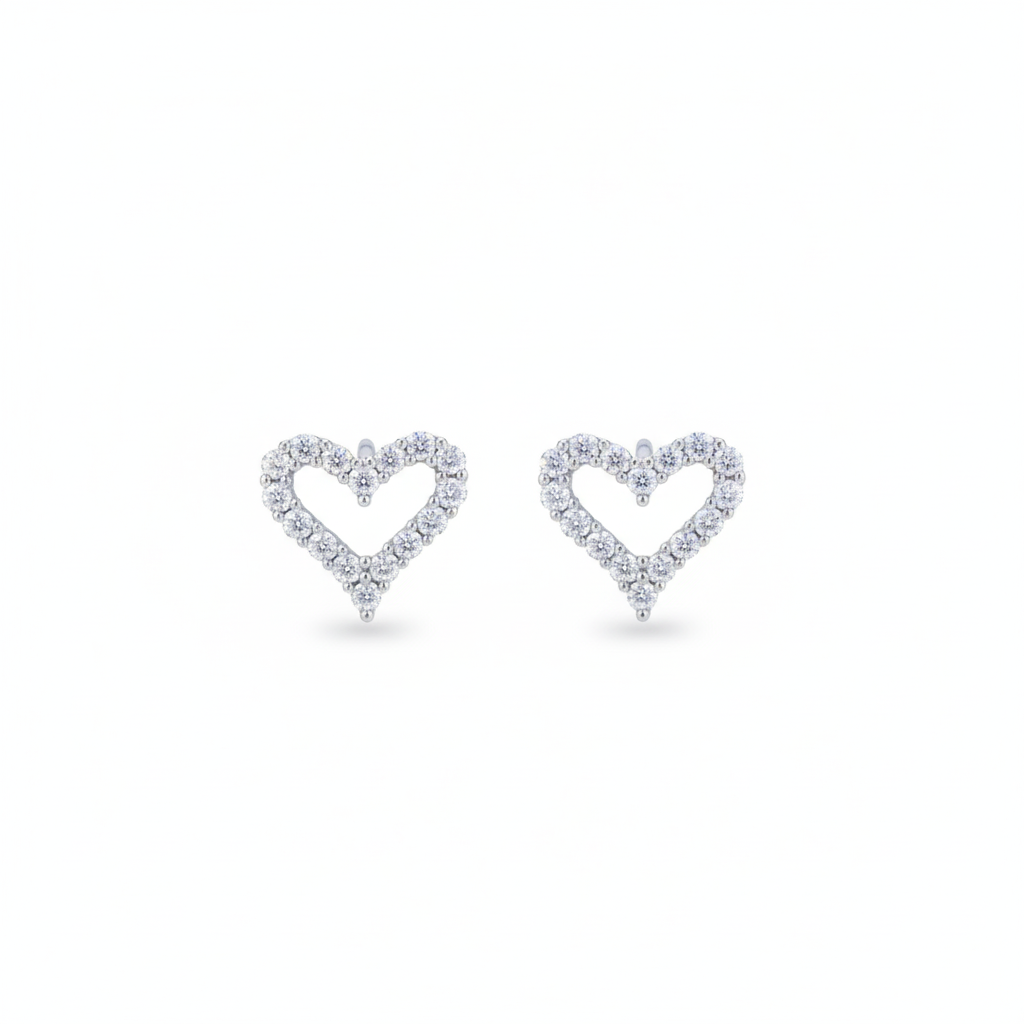 Silver Sweethearts Earrings
