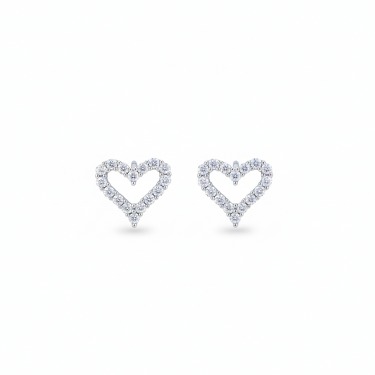 Silver Sweethearts Earrings