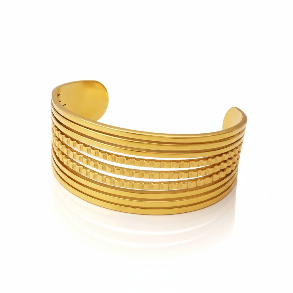 Luxe Open Cuff Bracelet
