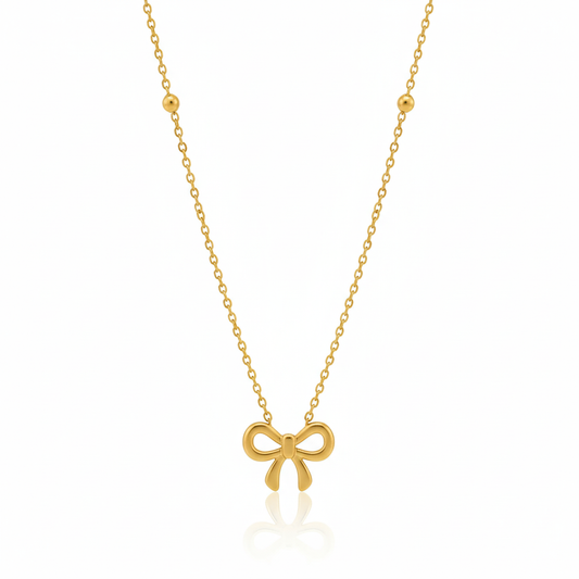 Bow Necklace