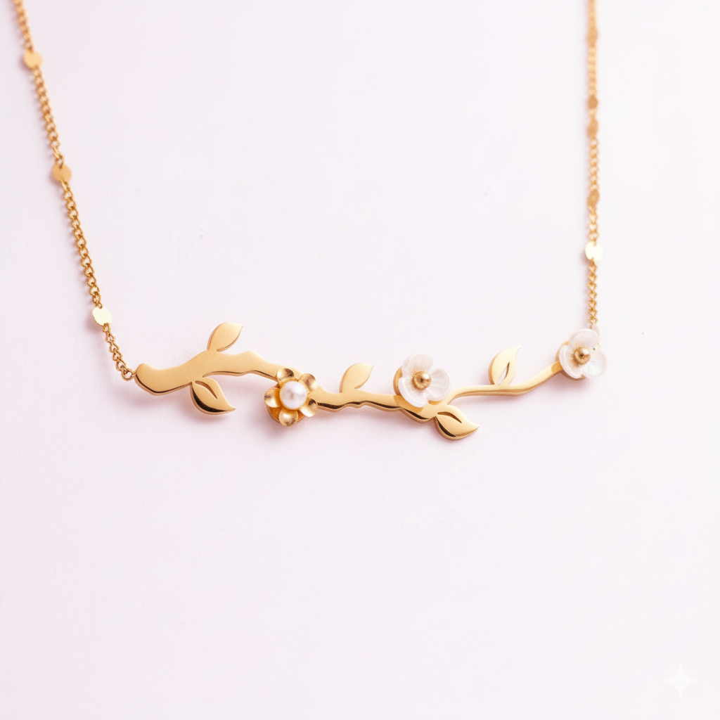 Floral Vine Necklace