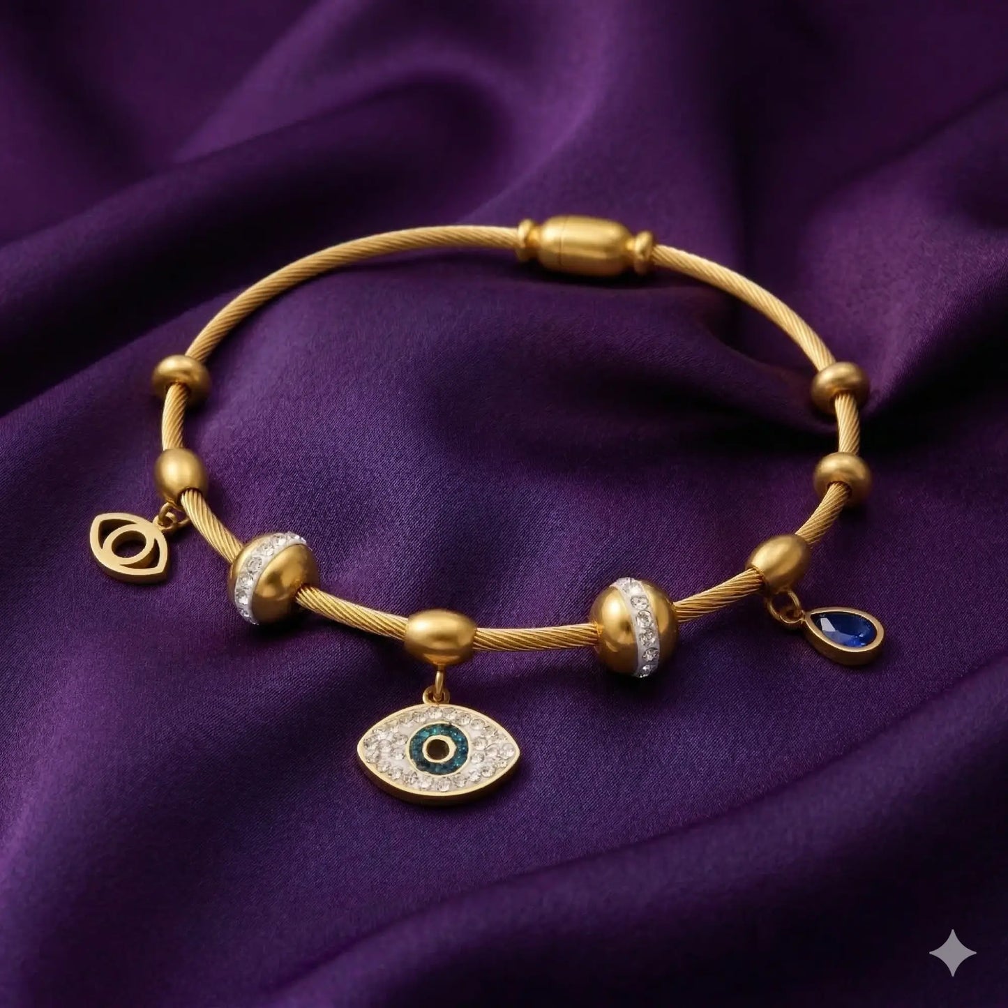 Evil Eye Charm Bracelet