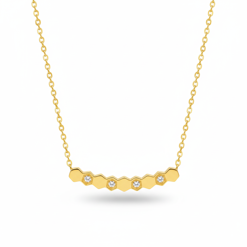 Geometric Muse Necklace