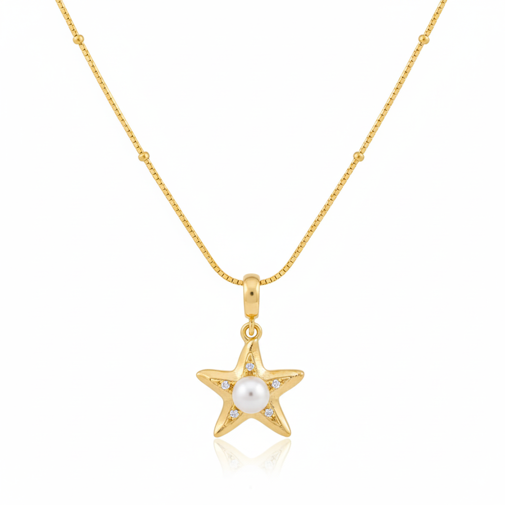 Beach Starfish Necklace