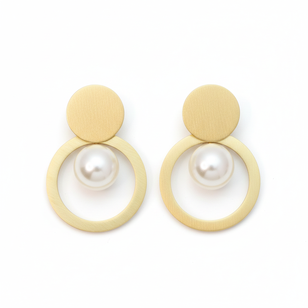 Dreamline Pearl Earrings