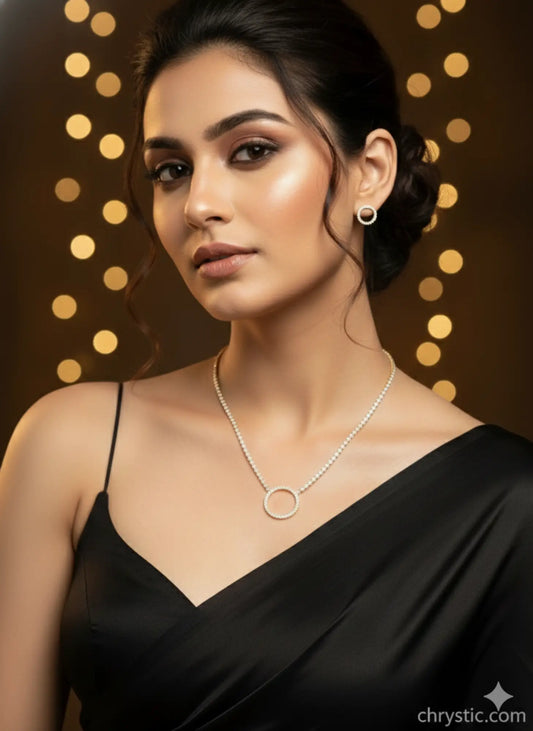 Everlasting Sparkle Set-Seller- 18K Gold Plated Anti-Tarnish Minimalistic Demifine Jewelry by Chrystic Jewels