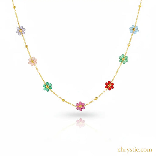 Candy Daisy Necklace Chain