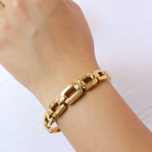 Link Luxe Bangle Bracelet