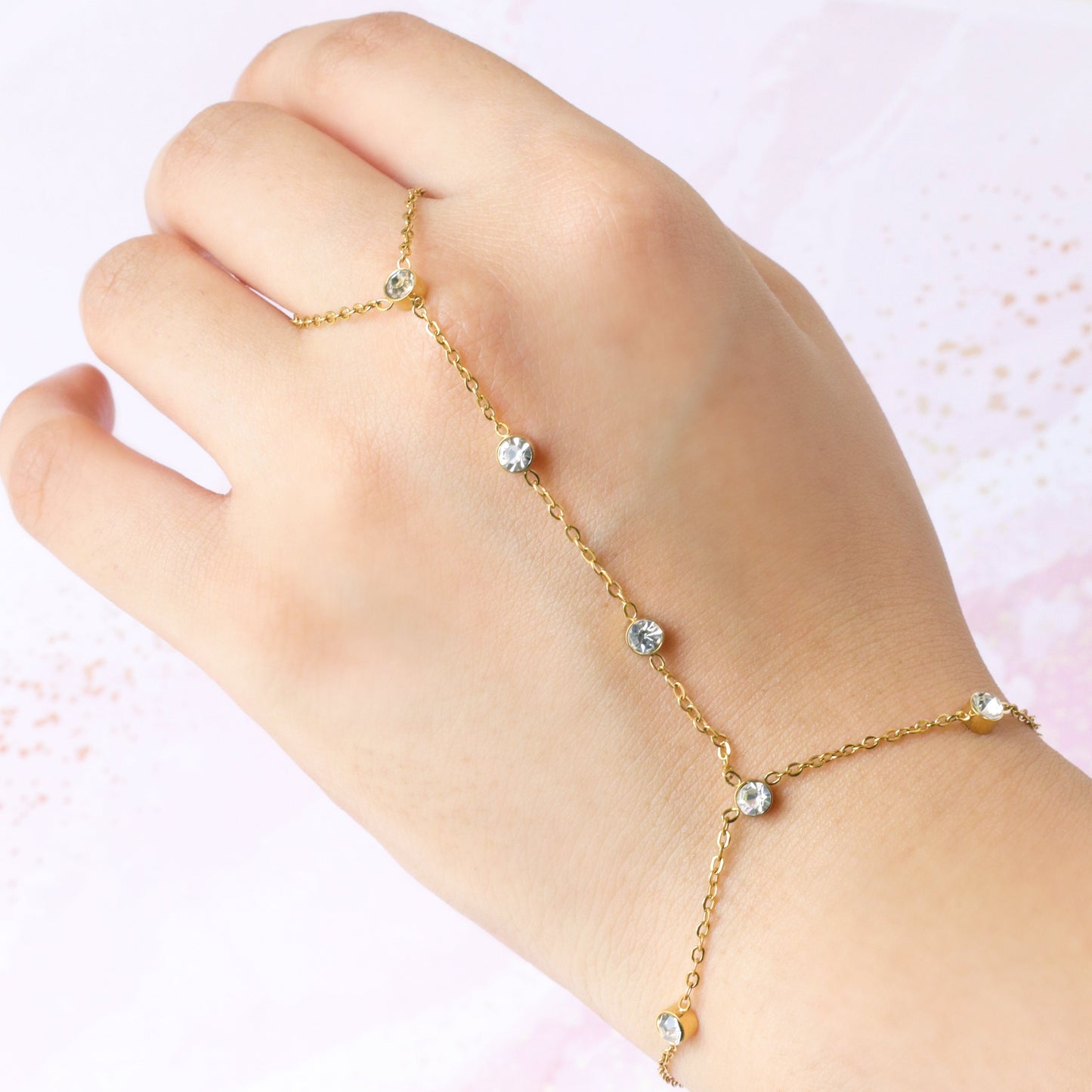 Starlit Hand Chain