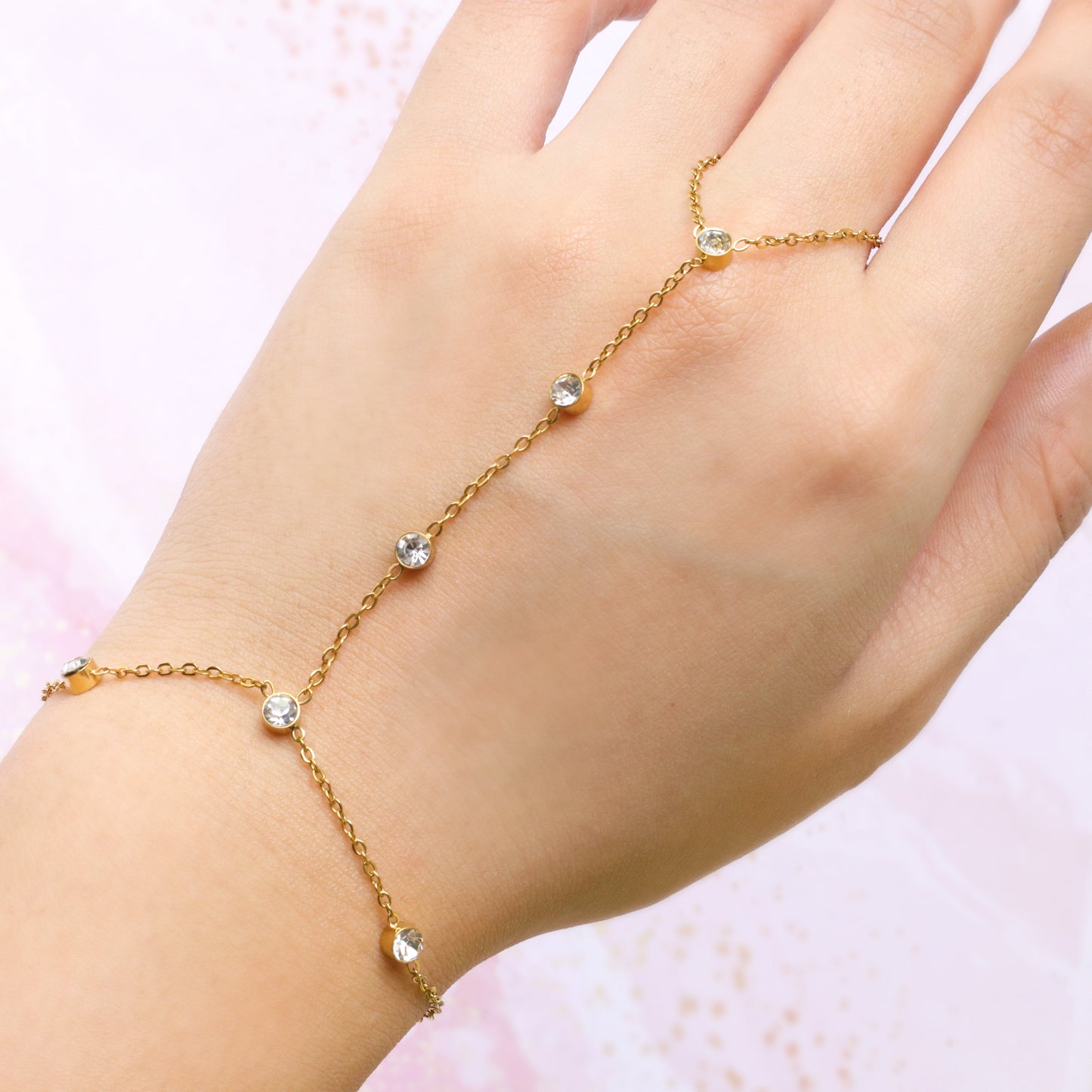 Starlit Hand Chain