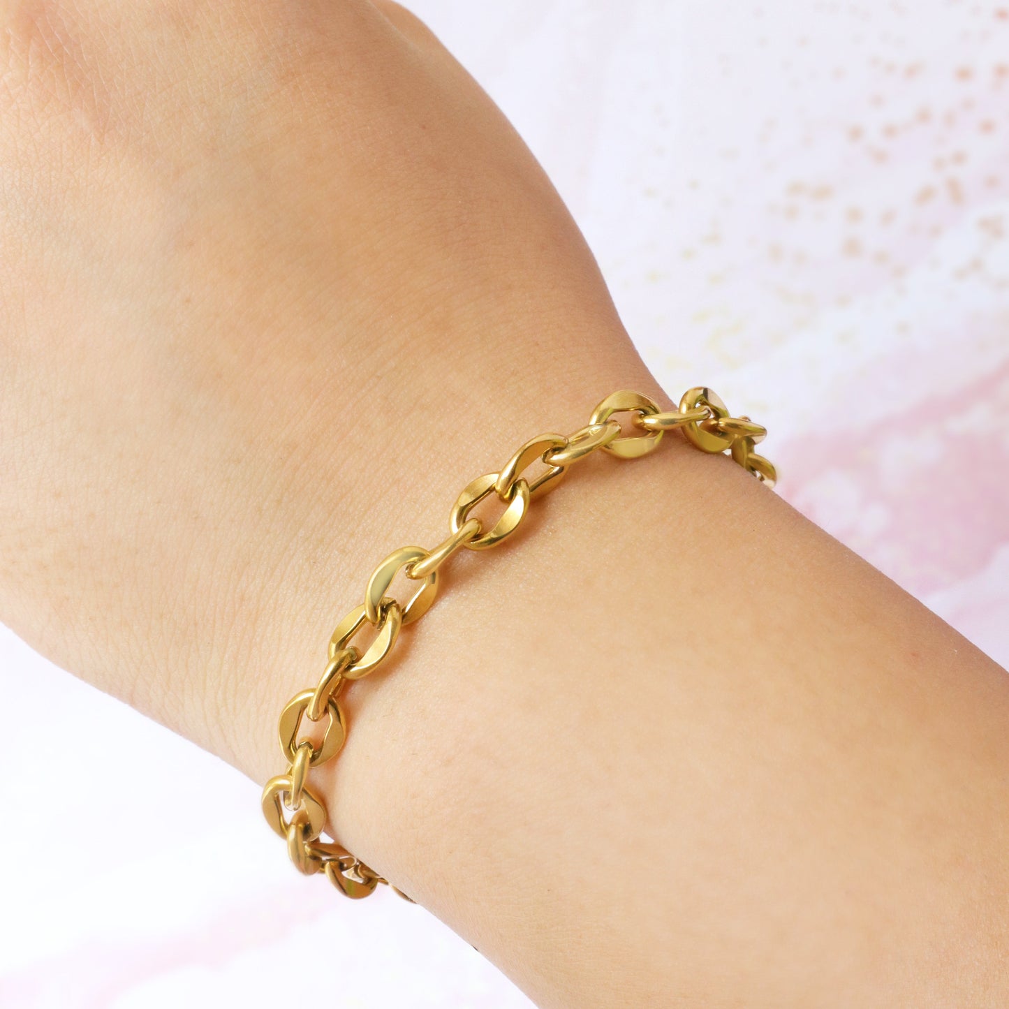 The Caviar Chain Bracelet
