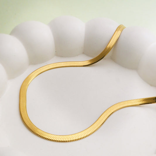 Shimmering Petal Neck Chain Combo