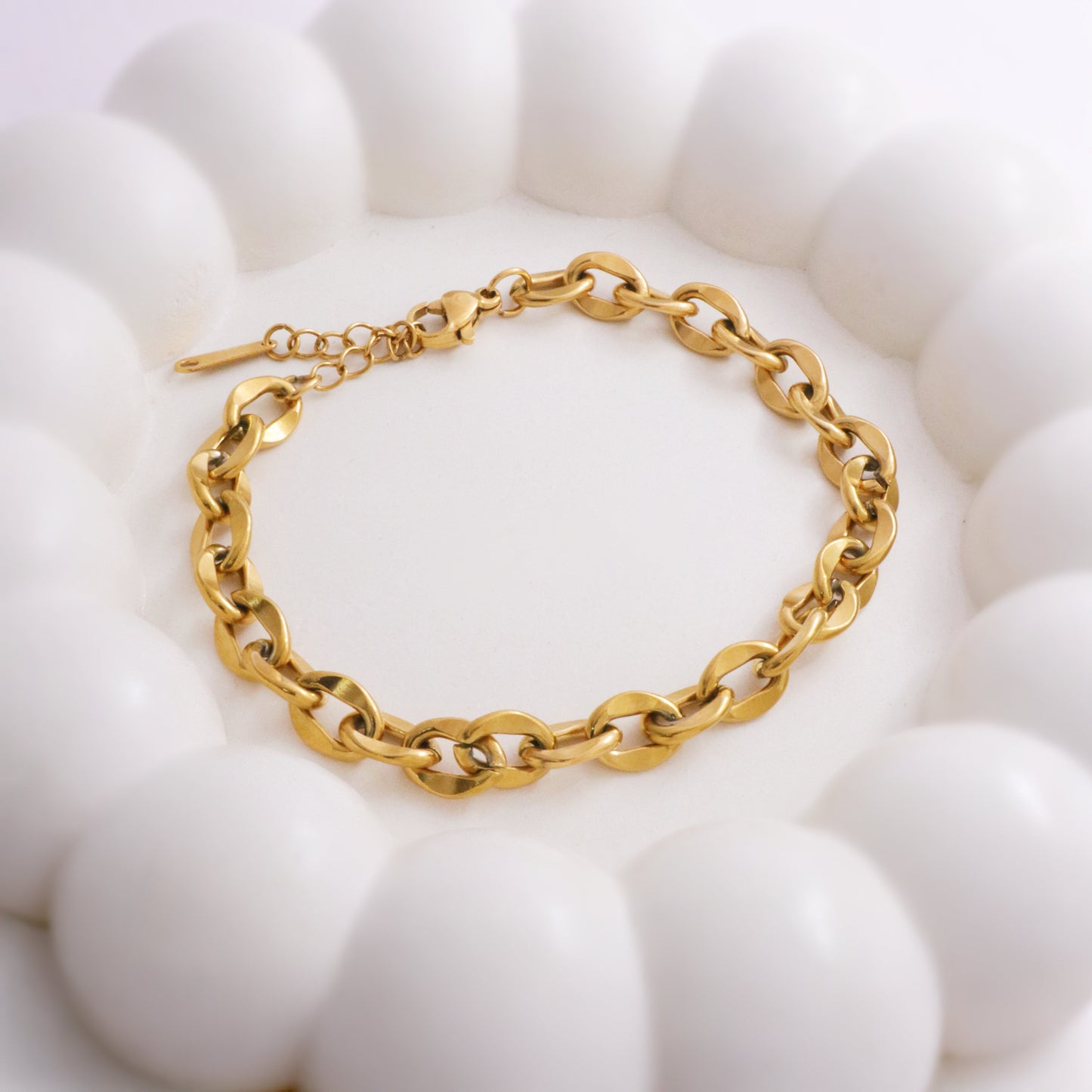 The Caviar Chain Bracelet