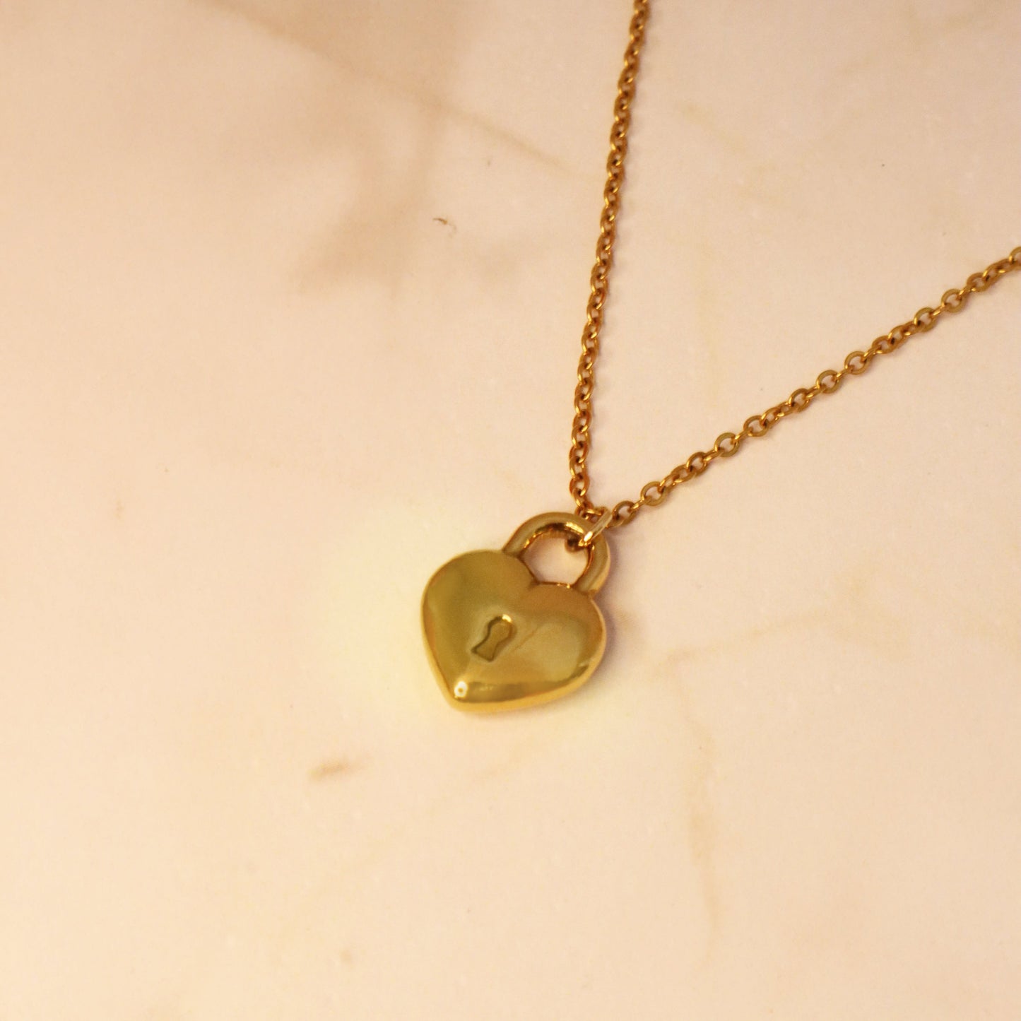 Heart Lock Necklace