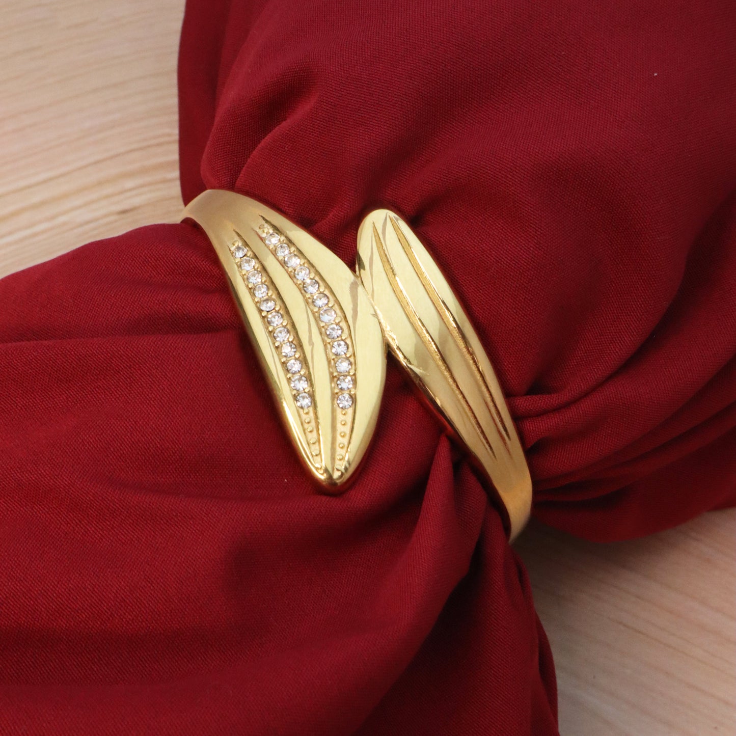 Golden Vine Cuff Bracelet