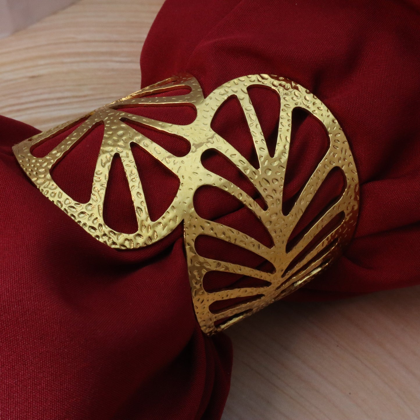 Luxe Leaf Cuff Bracelet