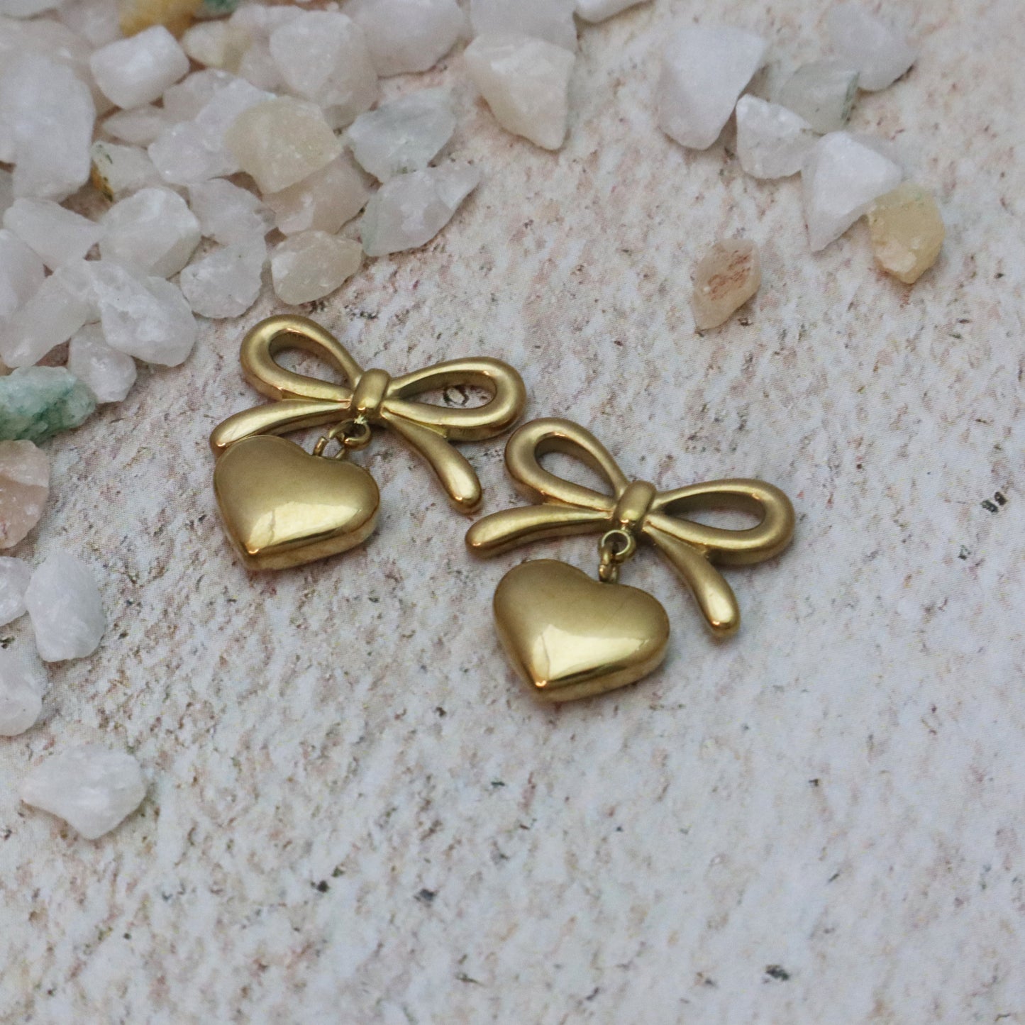 Bowtied Love Earrings