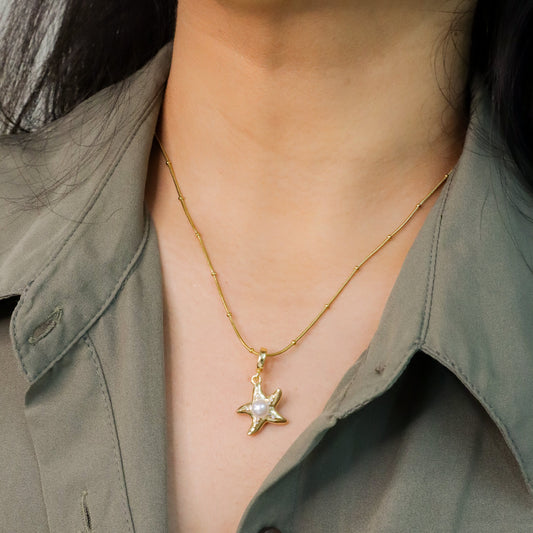 Beach Starfish Necklace