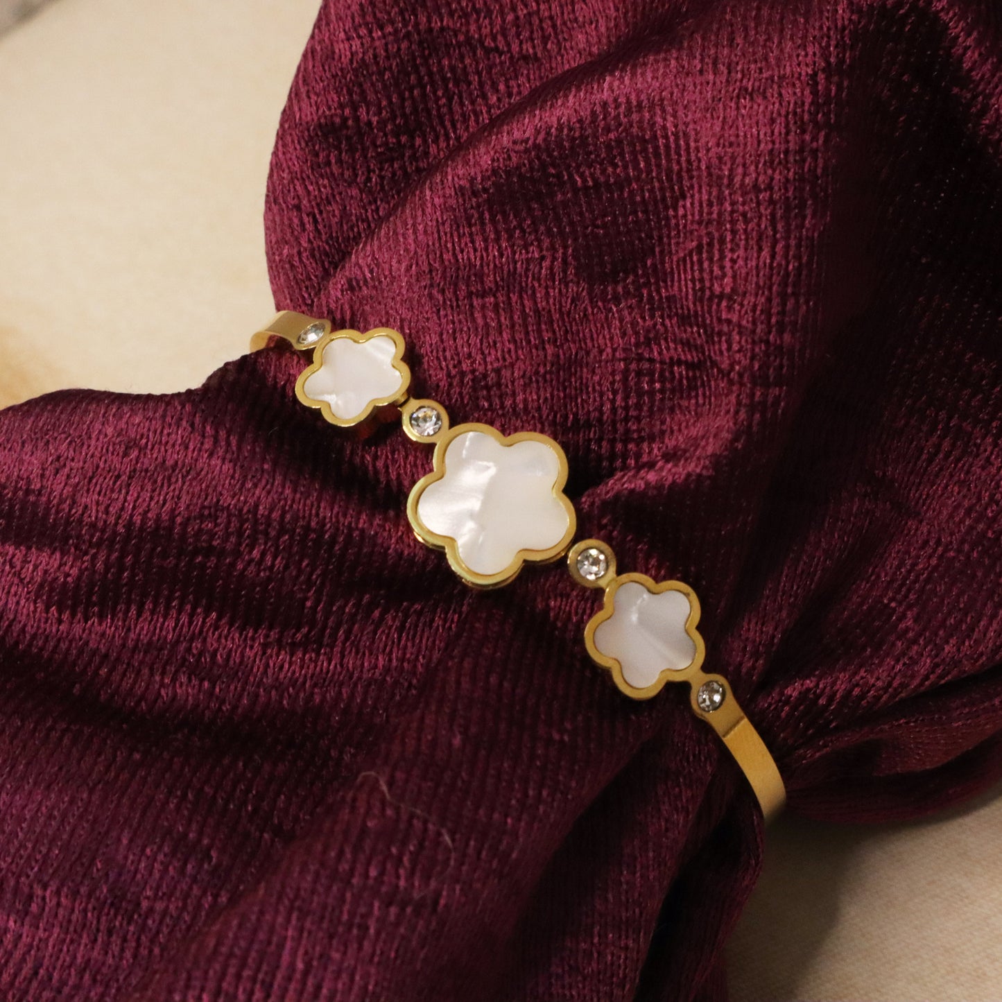 Pearl clover Bracelet