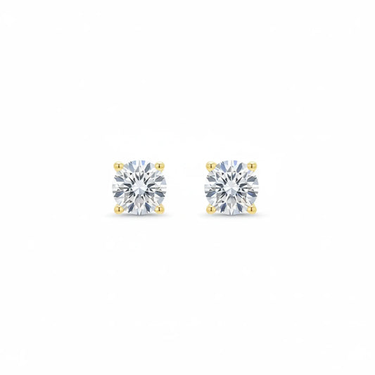 The Solitaire Earrings