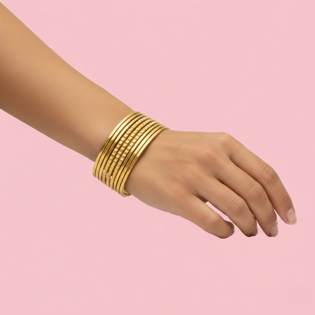Luxe Open Cuff Bracelet