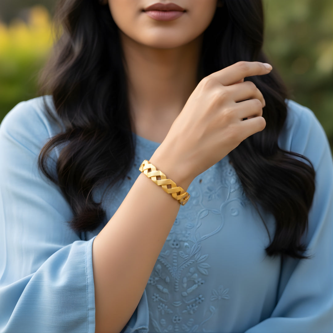 Zig Zag Gleam Bracelet