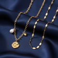 Blooming Sunflower Luxe Neck Chain Combo
