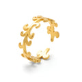 Leaf Band Ring